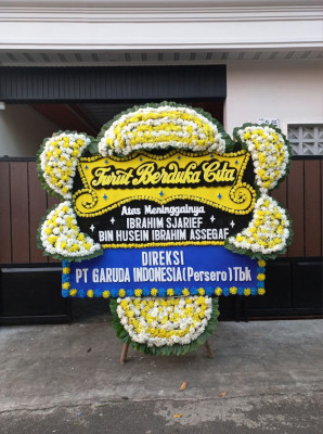 Papan Bunga Duka di Talaga Jaya