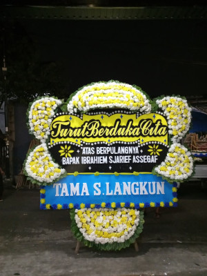 Papan Bunga Duka di Talaga Jaya