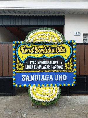Papan Bunga Duka di Talaga Jaya